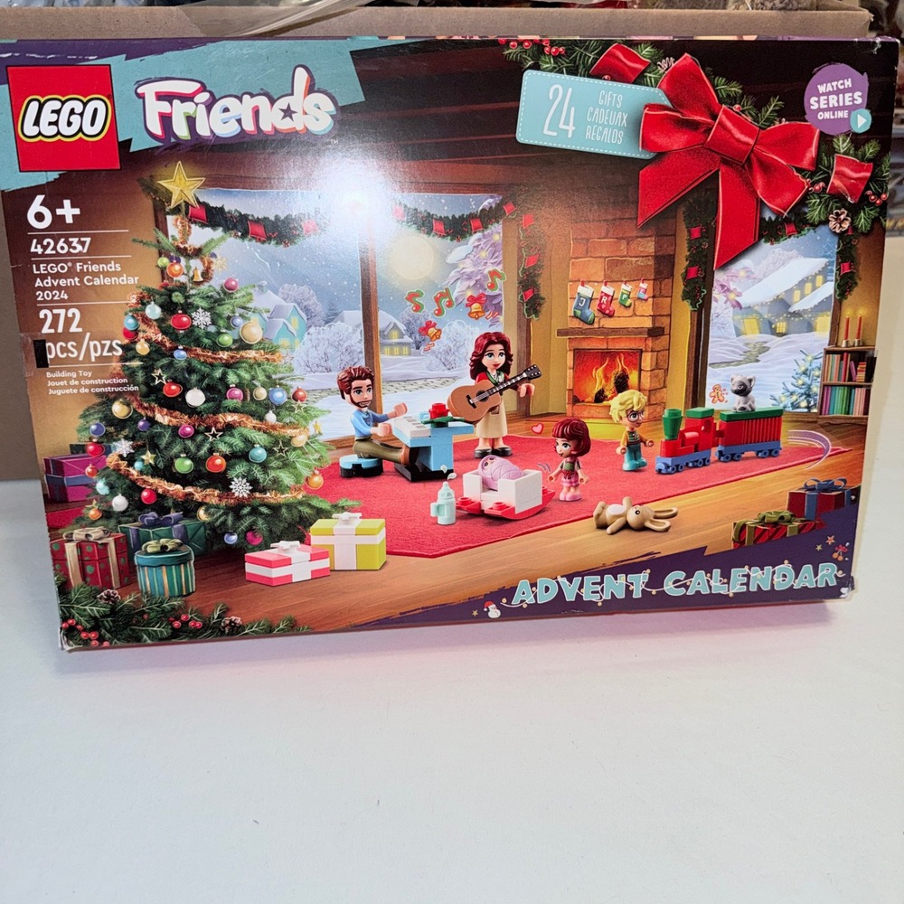 LEGO Friends Advent Calendar 2024 42637 Kids OS Multicolor New 272pc Holiday Set